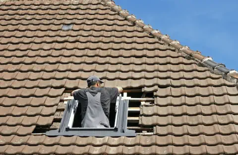 Pose de velux - Issou